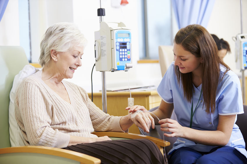 elderly chemotherapy patient